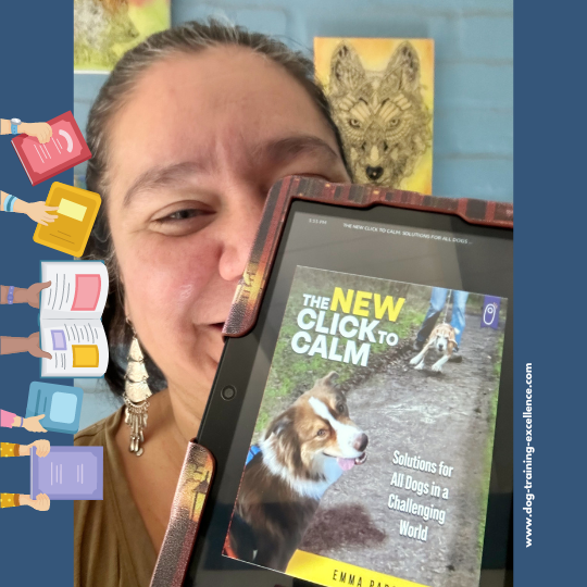 New click to calm book review, best dog reactivity books