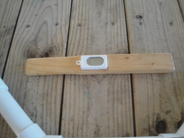 Hand made target stick for clicker training