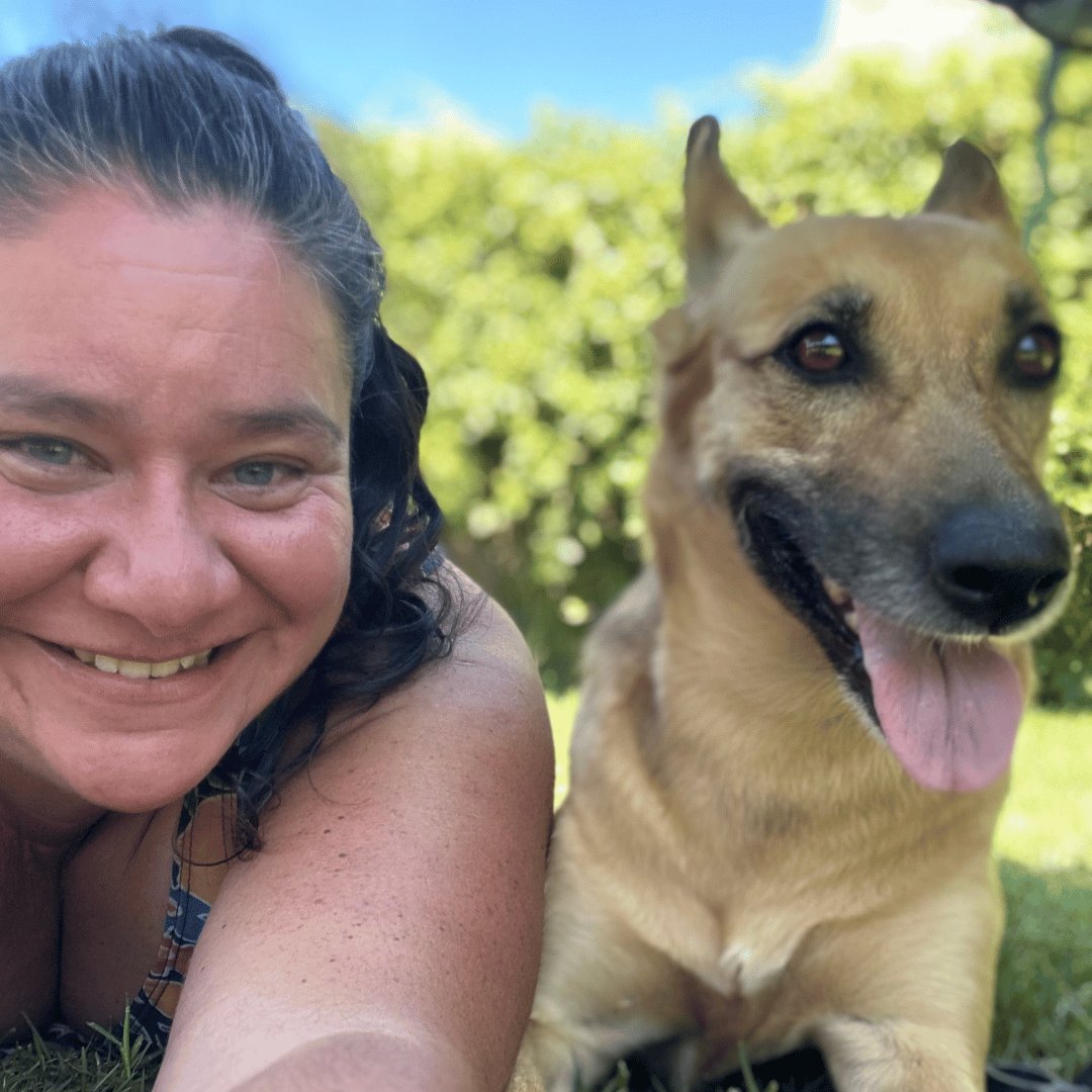 Nati callisto on the grass